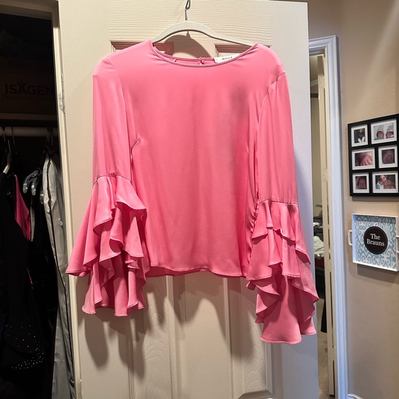 Milly- Satin Blouse - Picture 5 of 6